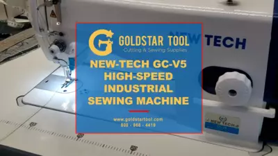 Product Showcase - New-Tech GC-V5 Industrial Sewing Machine - Goldstartool.com